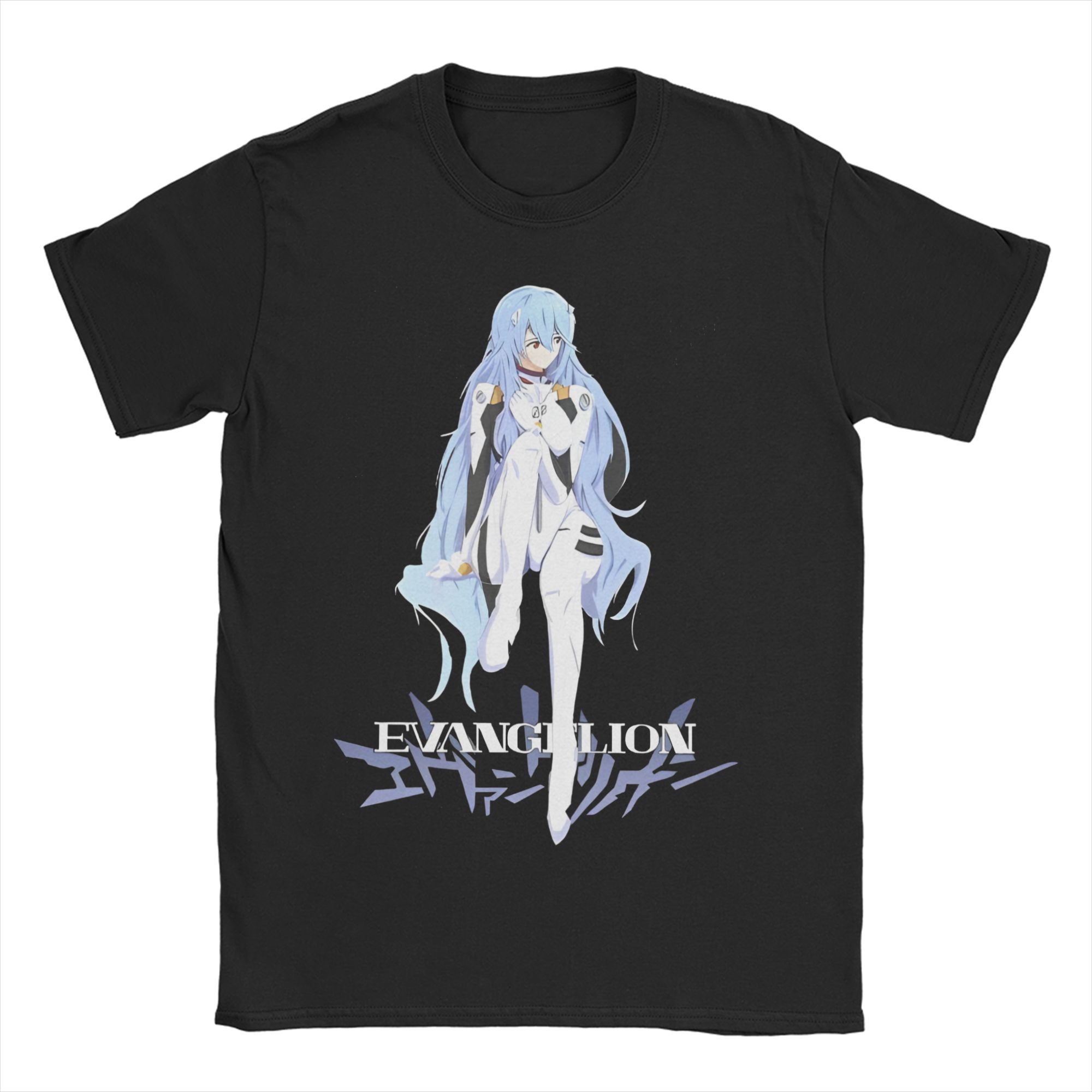 Anime Cosplay Ideas Male - Camiseta EVA Rei Ayanami para Homens