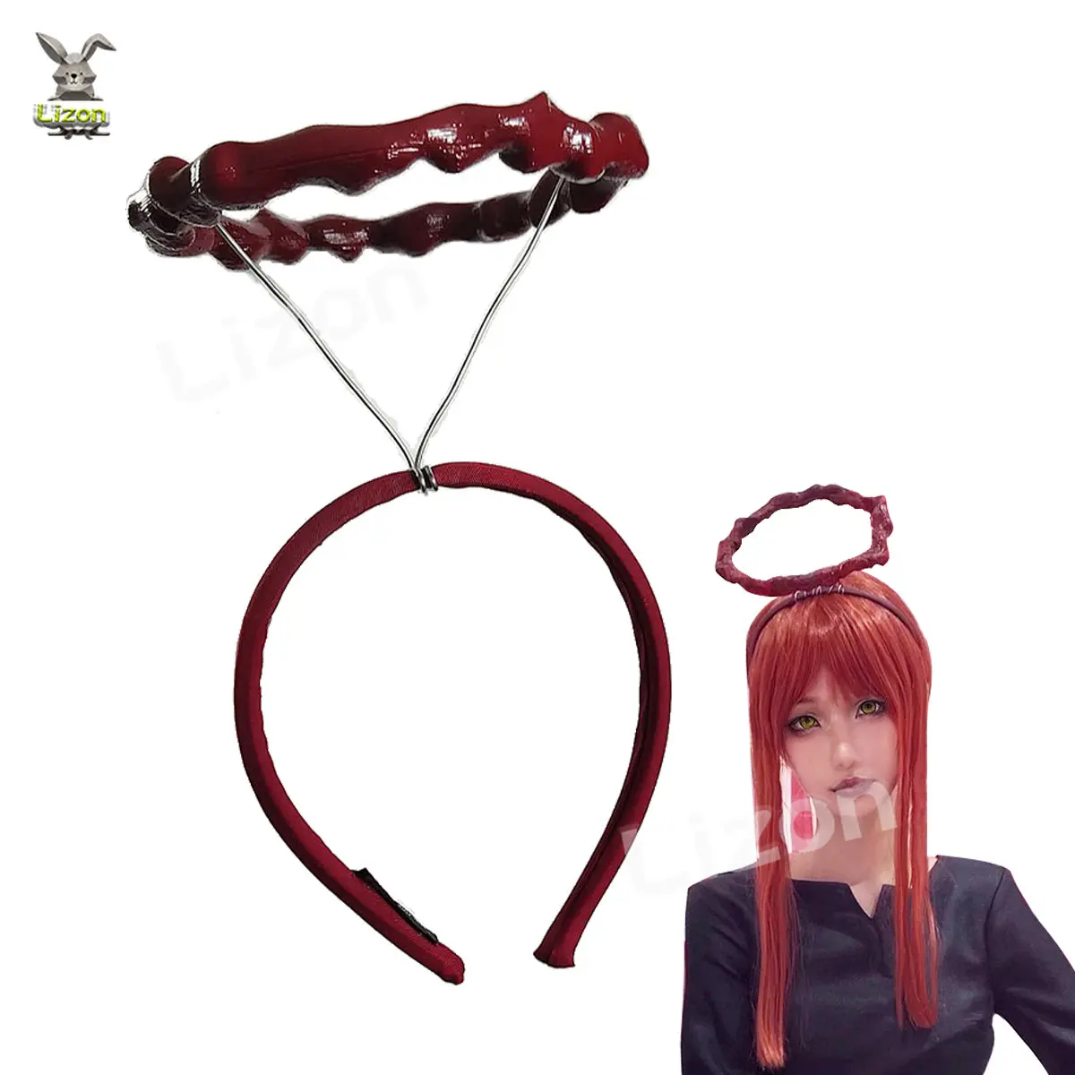 Anime Cosplay Makima - Anime motosserra homem makima cosplay anjo