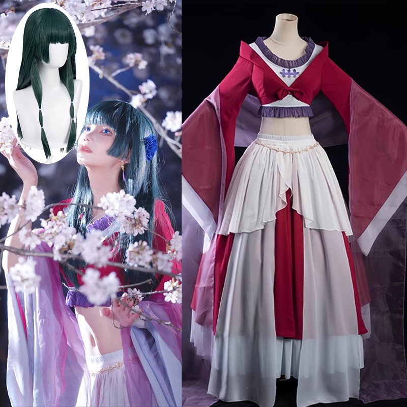 Anime Cosplay Dance - Anime maomao cosplay traje dança vestido