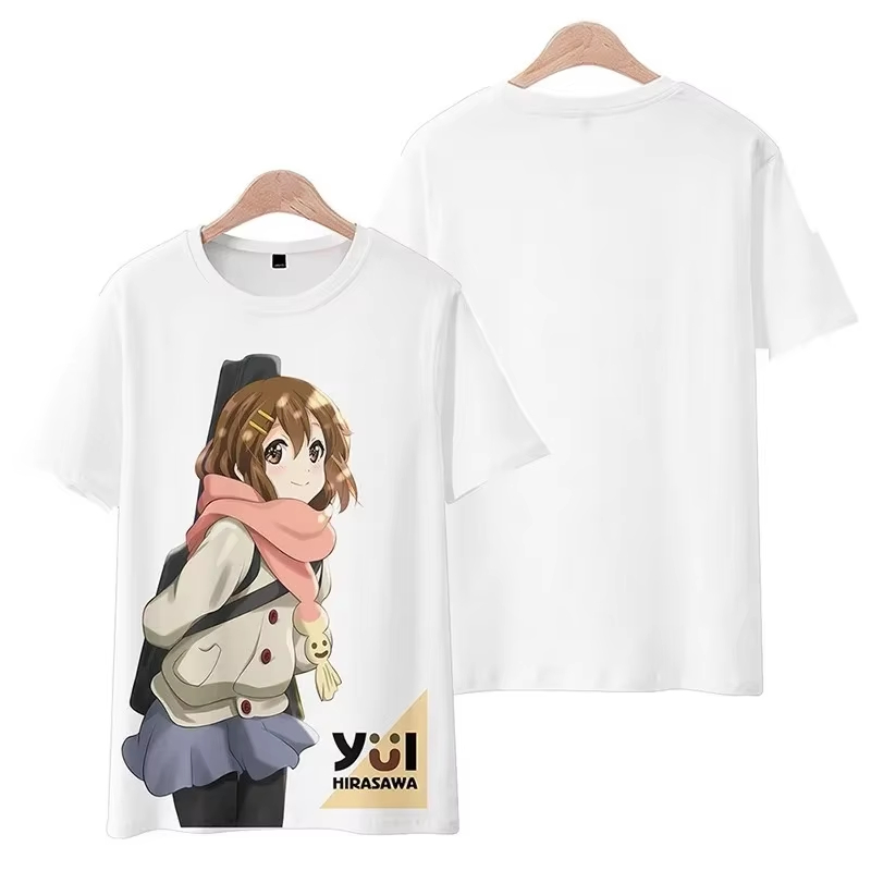 Cosplay Anime Basic - Camiseta unissex kawaii cosplay anime, estampa