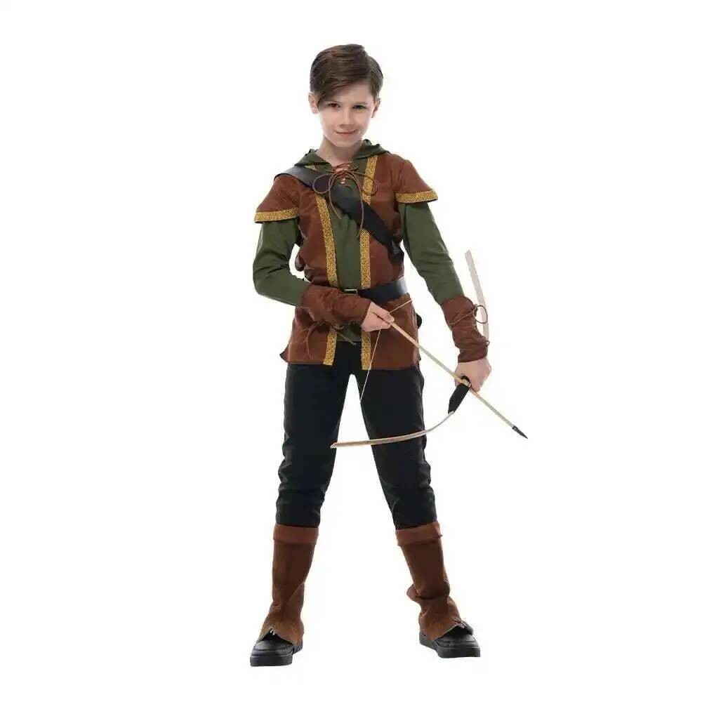 Anime Cosplay Boy - Fantasia de Arqueiro Infantil Snailify para