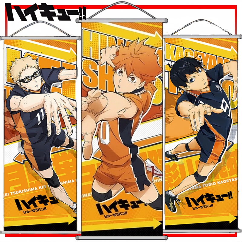 Anime Cosplay Wallpaper - Haikyuu!! Pôster de Parede Desenho Animado