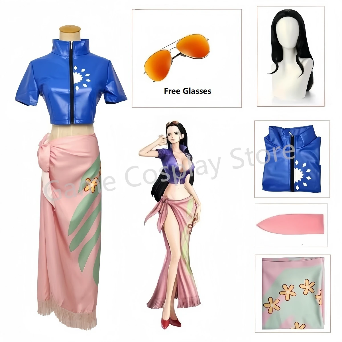 Spy Family Outfit - Nico robin cosplay traje vestido roupas