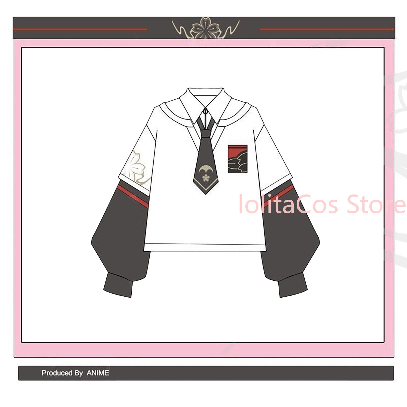 Anime Cosplay Outfit Girl - Novo Honkai: Star Rail Evanescia Roupa