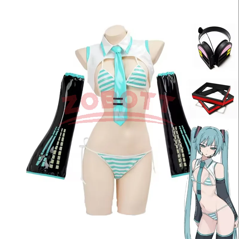 Anime Cosplay Boy - Fantasia de Cosplay Game Miku: Traje