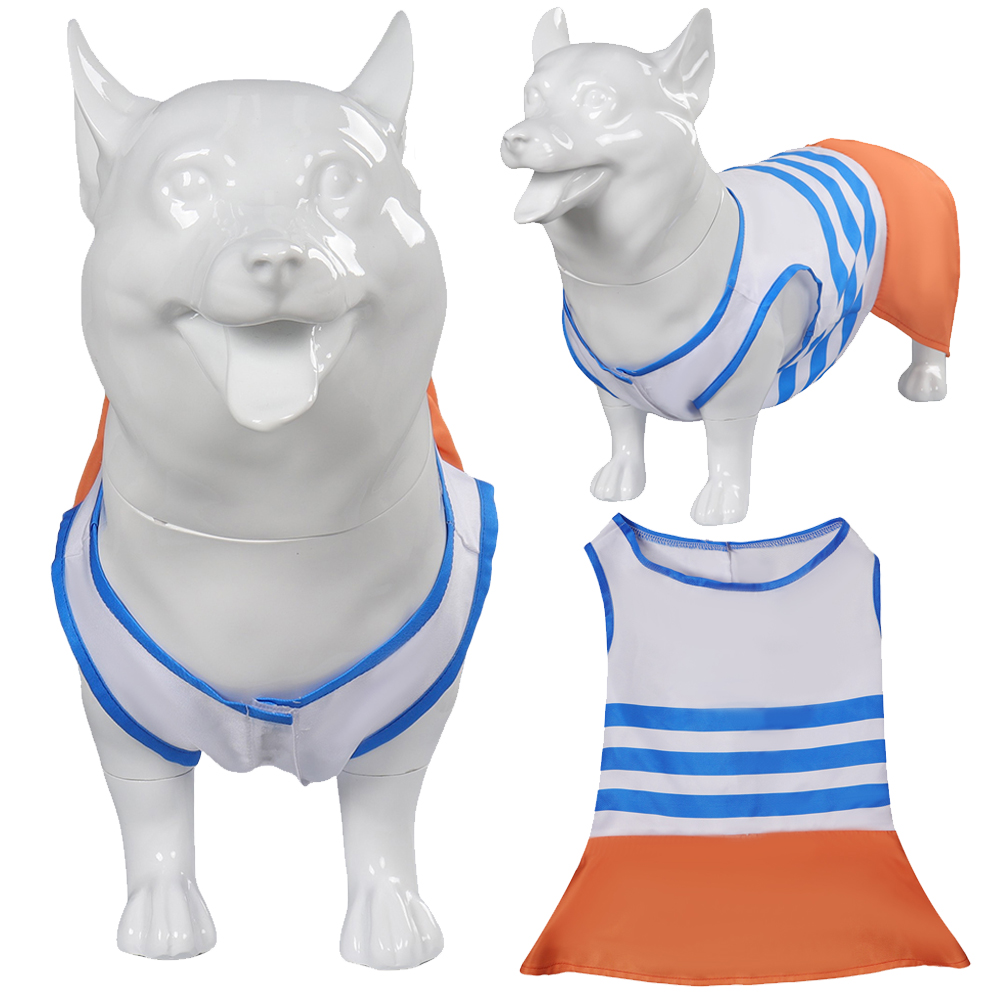 Live Action Anime Cosplay - Nami Cosplay Traje para Cão, Fantasia