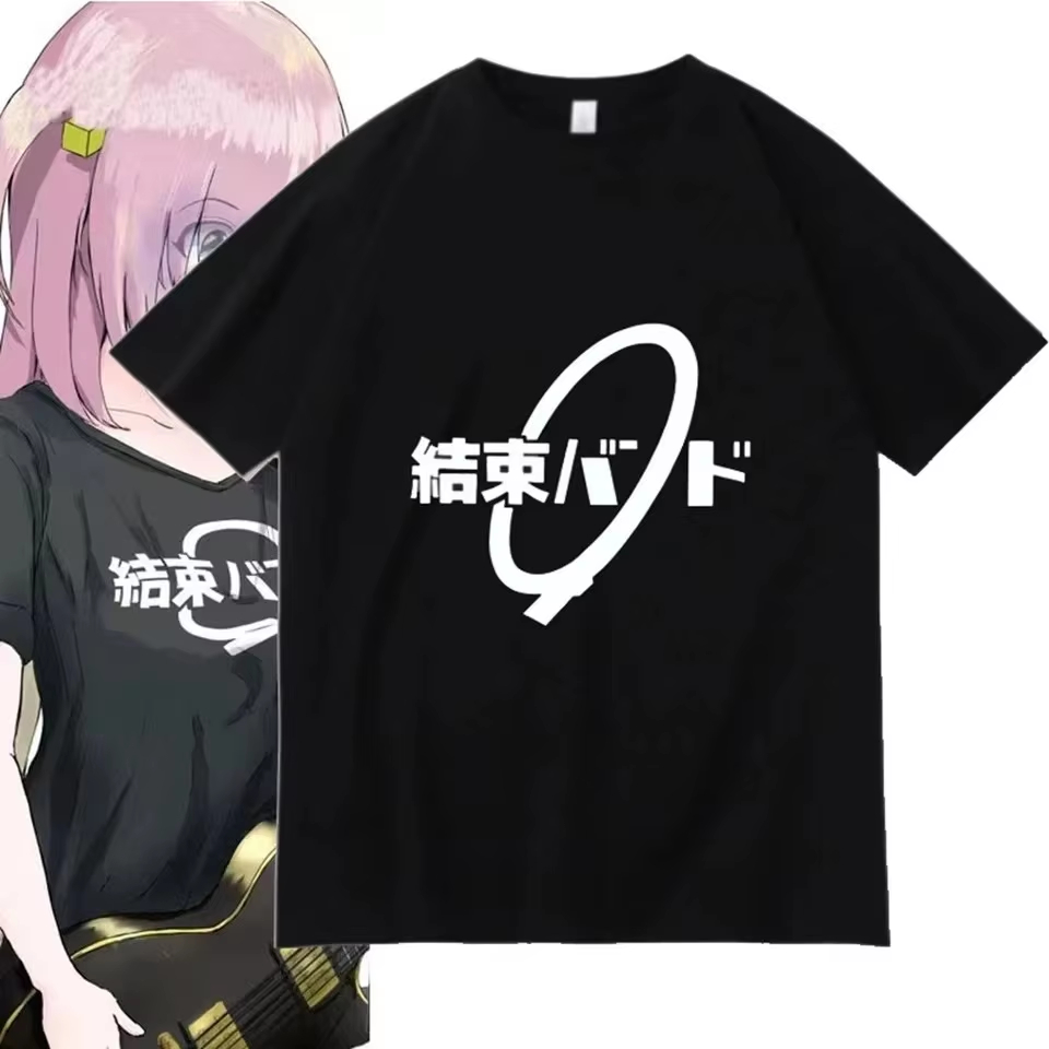 Cosplay Anime Basic - Camiseta Unissex de Cosplay Anime BOCCHI