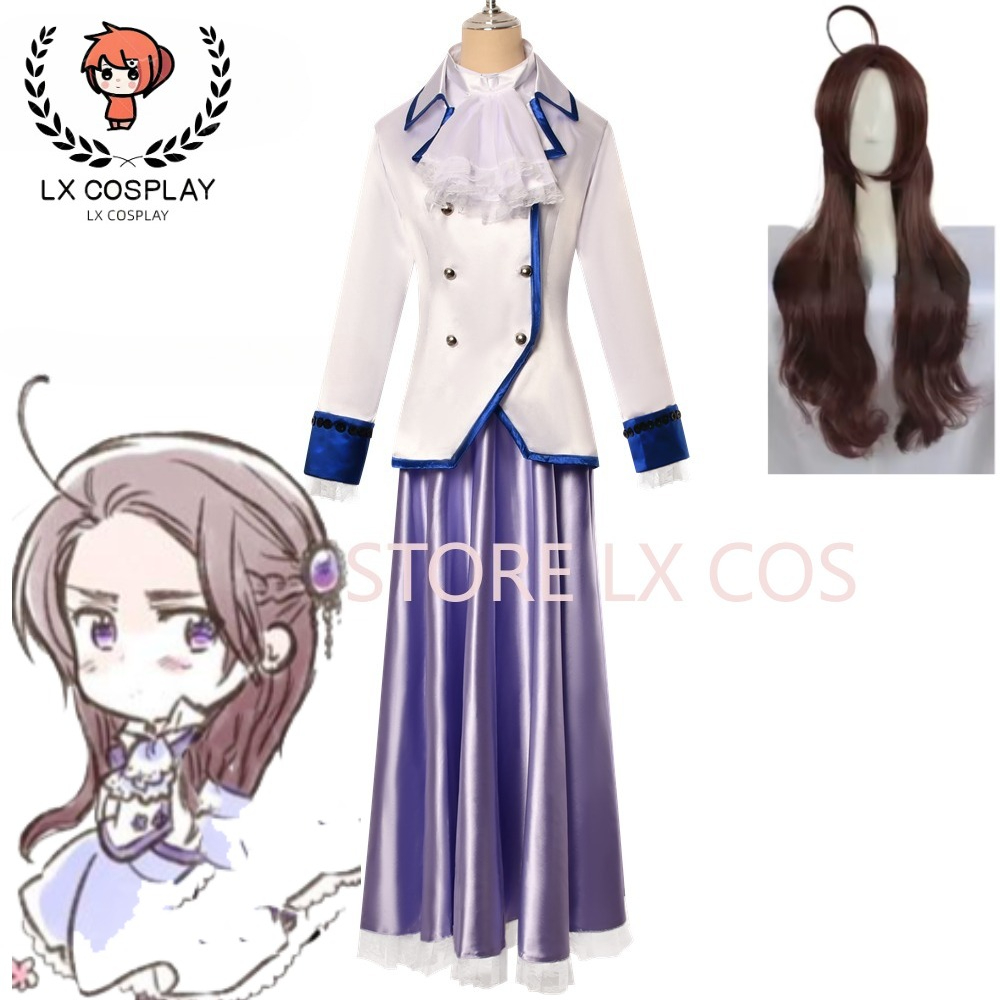 Anime Cosplay Simple - APH Axis Powers Hetalia Áustria Cosplay