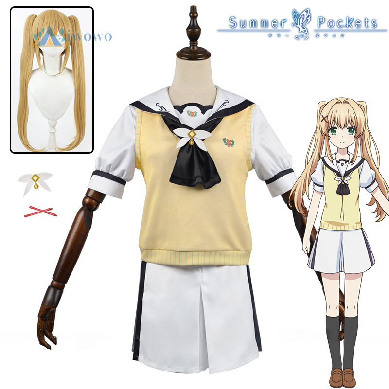 Anime Cosplay Girls - Anime verão bolsos tsumugi wenders cosplay