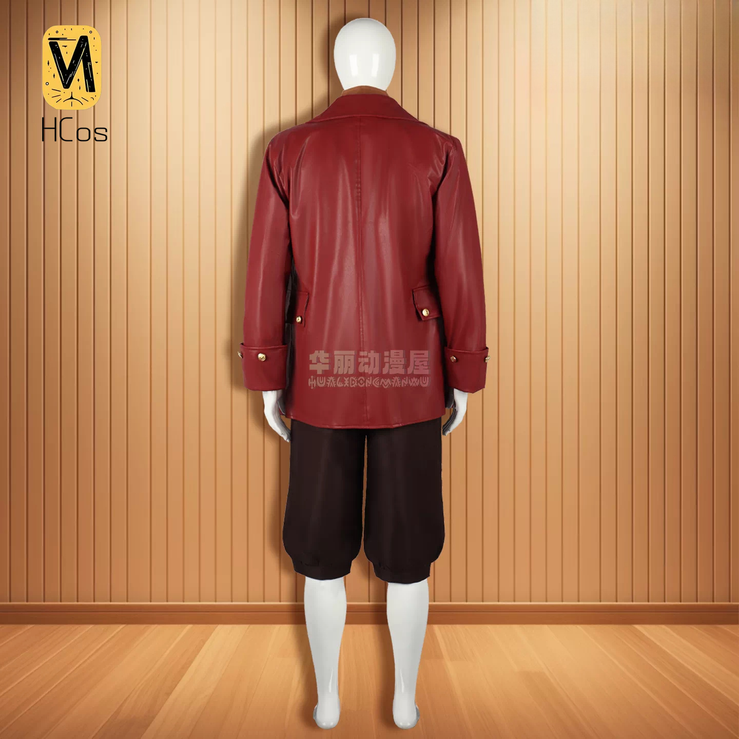 Live Action Anime Cosplay - Traje Cosplay Artesanal: Conjunto Completo Gaston