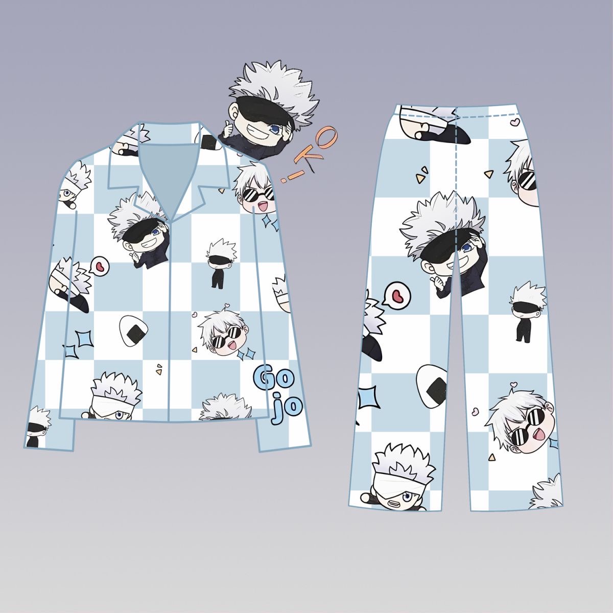 Anime Cosplay Jujutsu Kaisen - Jujutsu batalha dor roupas gojo gojo