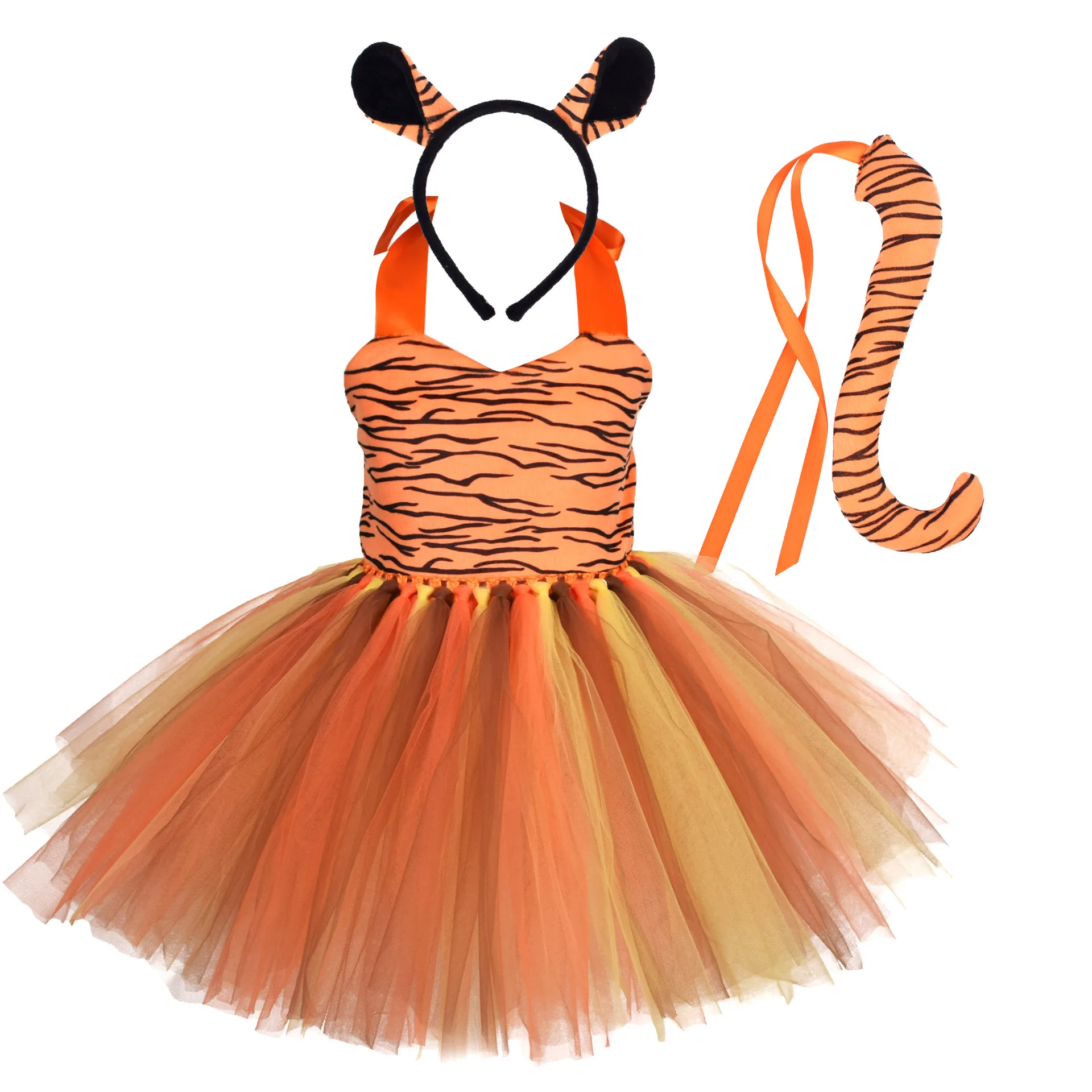 Anime Cosplay Simple - Traje de tigre para bebês crianças