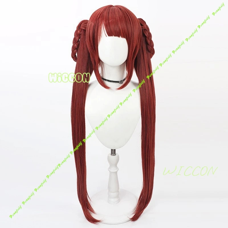 ▶ ❤ Peruca de Cosplay Gachiaku - Cosplay Anime Black Hair avaliação e preço
