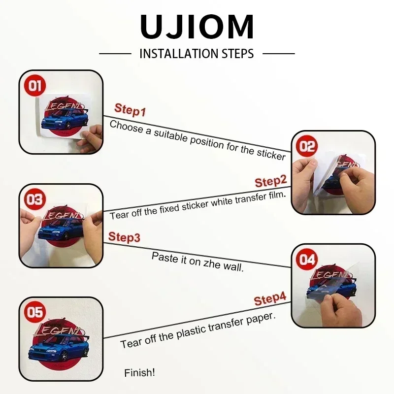 Adesivos de Parede UJIOM Ubel  - Anime Cosplay Wallpaper avaliação e preço