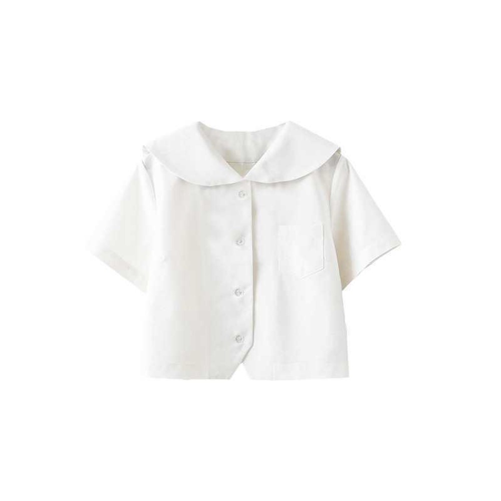 Camisa Branca de Uniforme Esco - Cosplay Anime Basic avaliação e preço