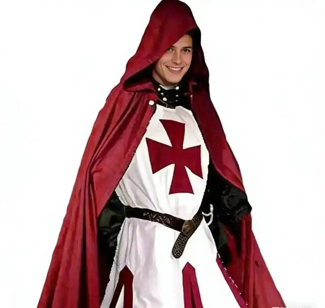Medieval S-4XL cruzado dos hom - Anime Cosplay For Halloween avaliação e preço