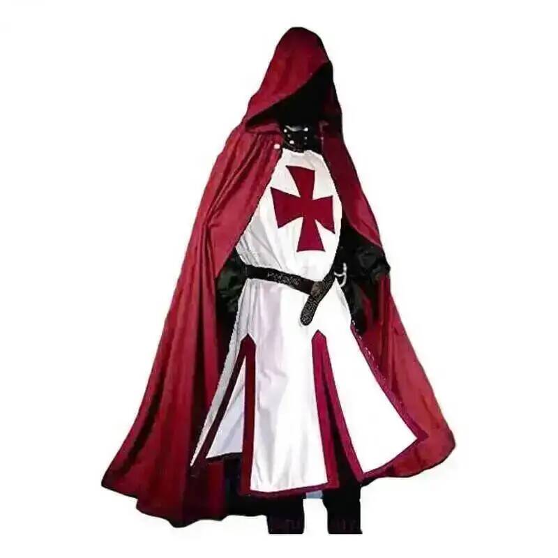 Medieval S-4XL cruzado dos hom - Anime Cosplay For Halloween avaliação e preço