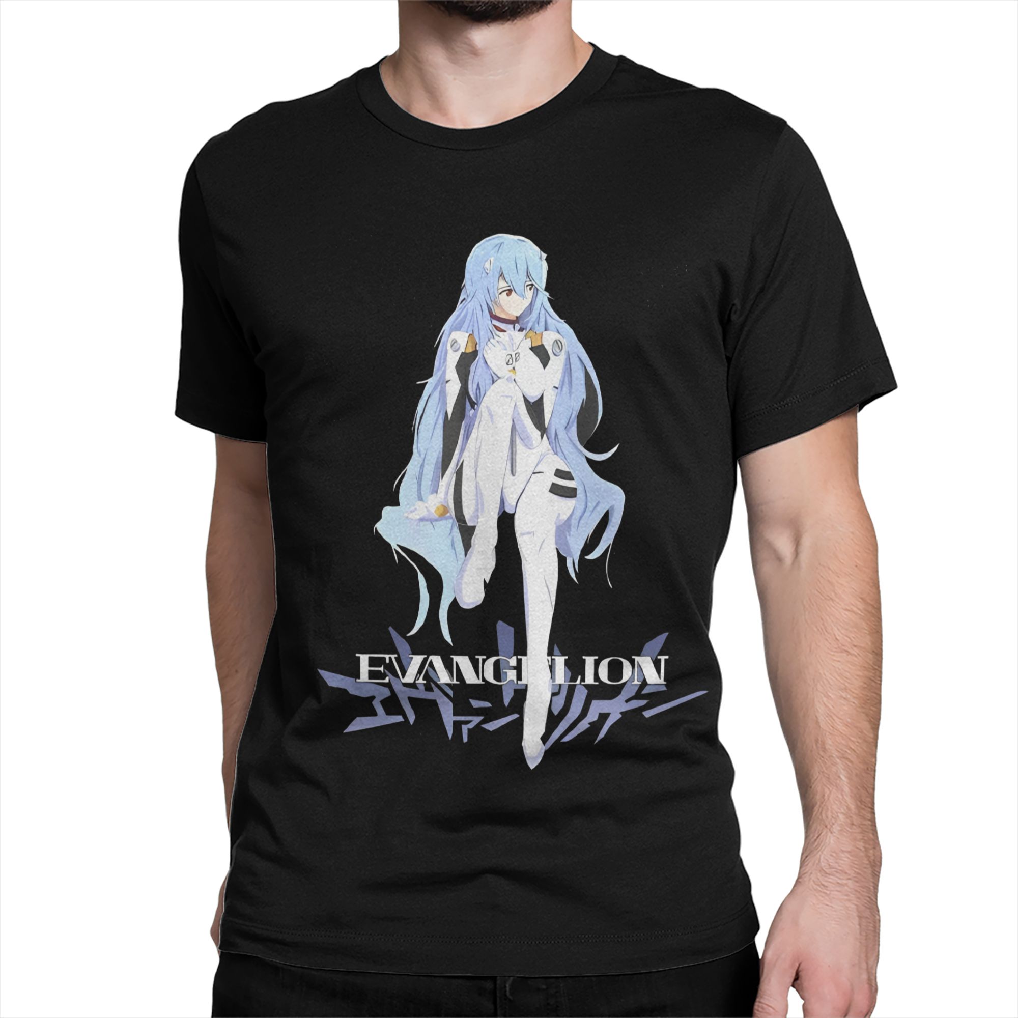 Camiseta EVA Rei Ayanami para  - Anime Cosplay Ideas Male avaliação e preço
