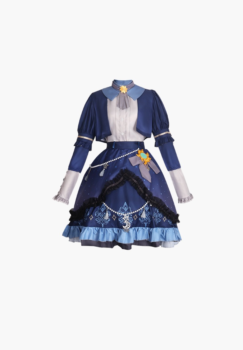 2025 pjsk estrelas vestido col - Anime Cosplay Dress avaliação e preço