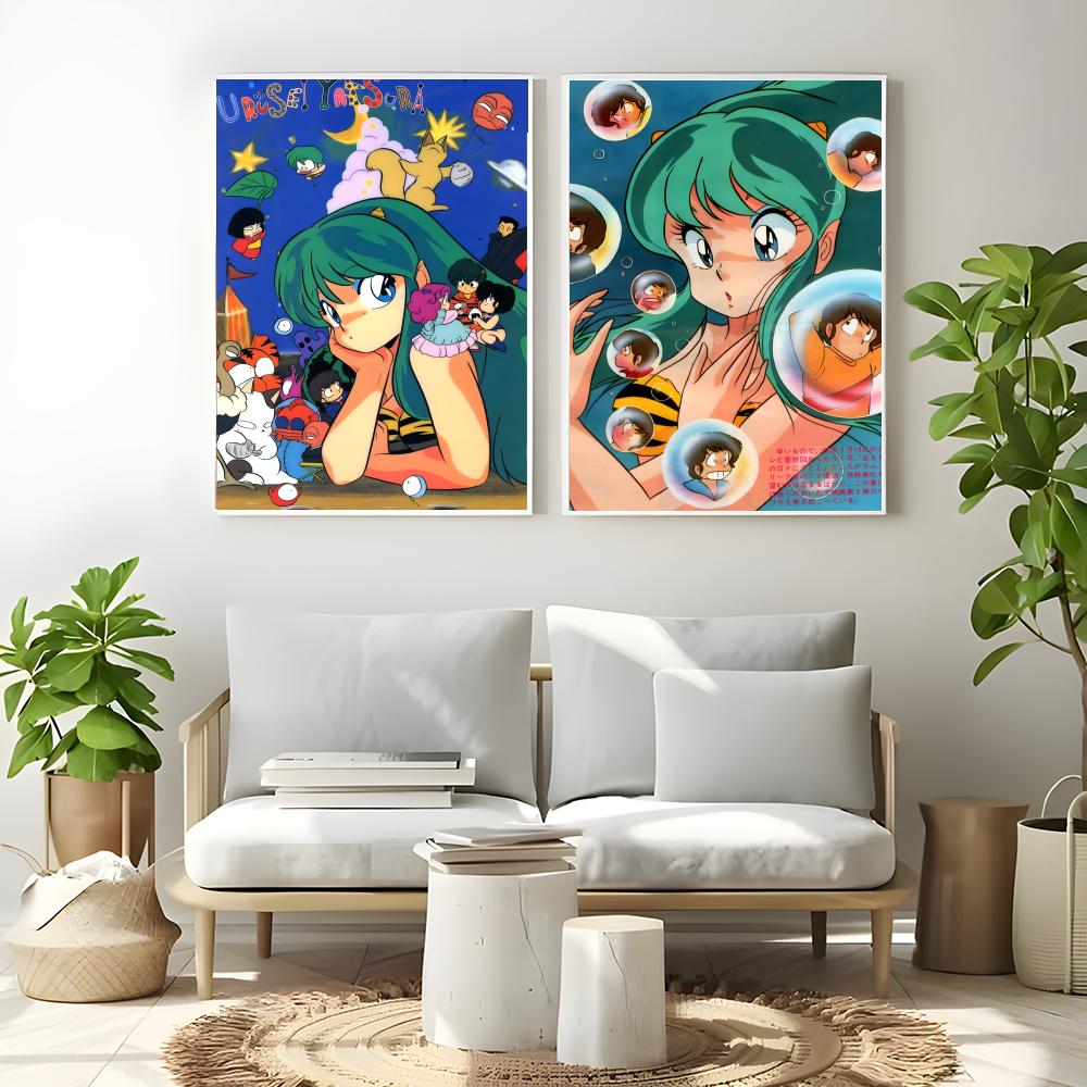 Pôster de anime Urusei Yatsura - Anime Cosplay Wallpaper avaliação e preço