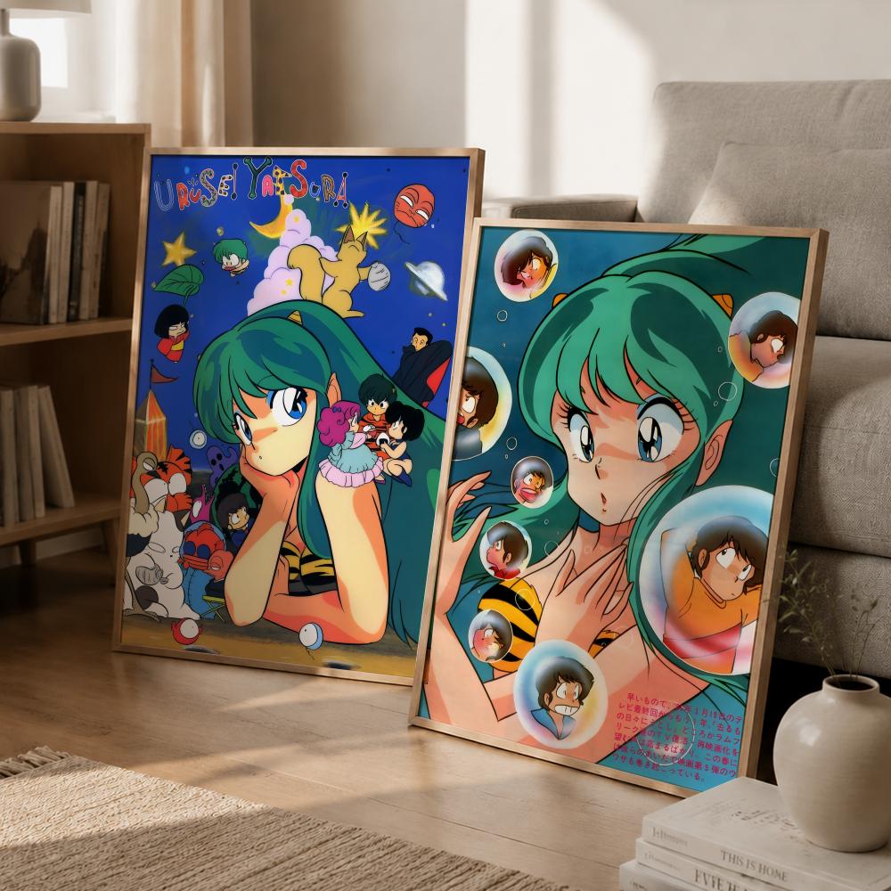 Pôster de anime Urusei Yatsura - Anime Cosplay Wallpaper avaliação e preço