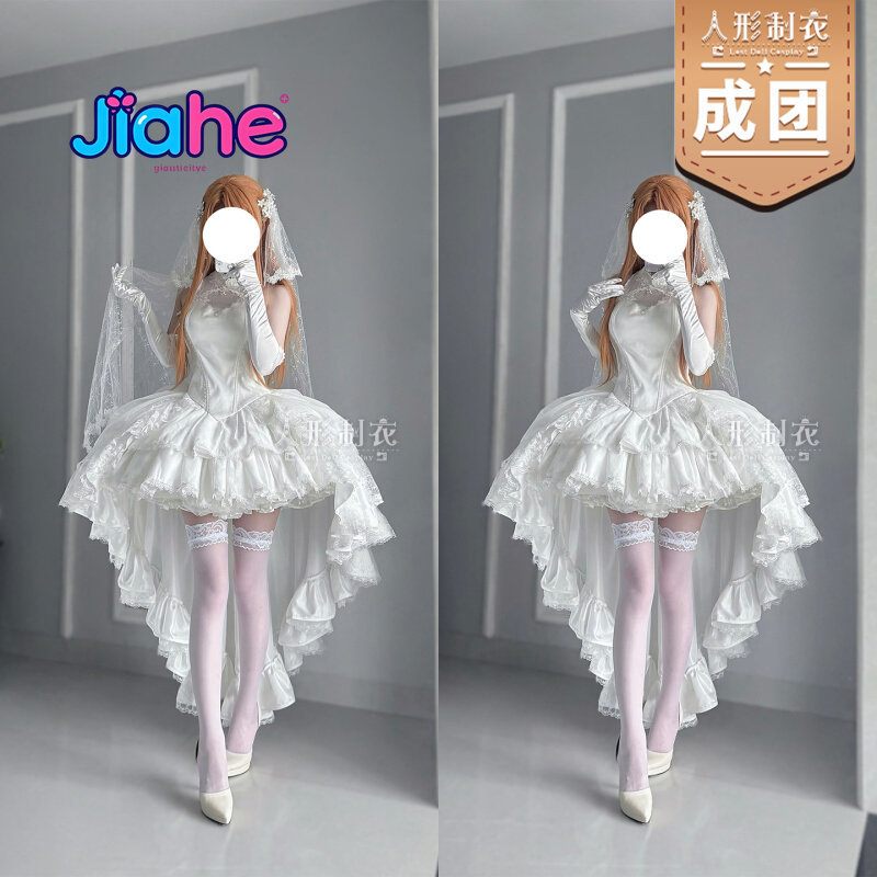 Fantasia Cosplay Yuuki Asuna S - Anime Cosplay For Halloween avaliação e preço