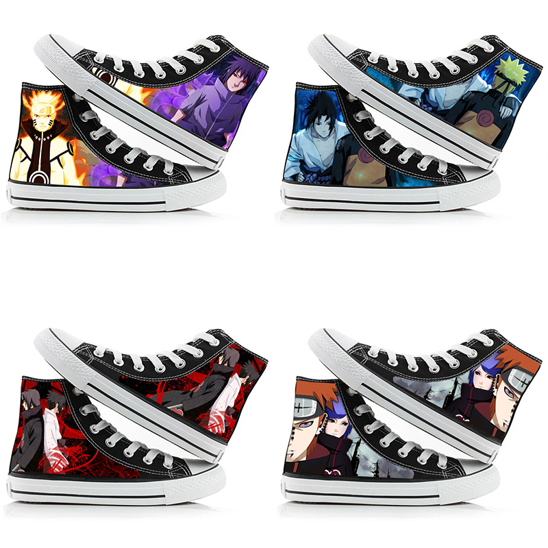 Tênis de Lona Cano Alto Naruto - Anime Cosplay Couples Ideas avaliação e preço