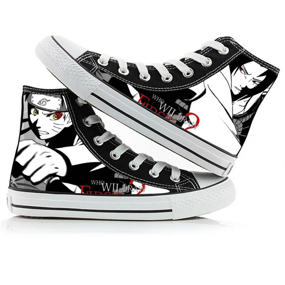 Tênis de Lona Cano Alto Naruto - Anime Cosplay Couples Ideas avaliação e preço