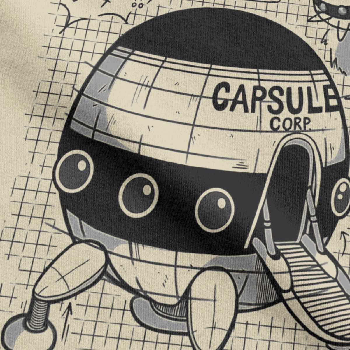 Homens camisetas cápsula corp  - Anime Cosplay Ideas Male avaliação e preço