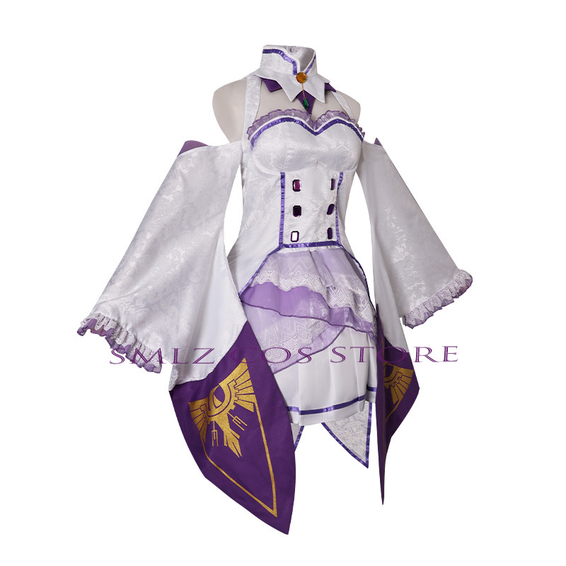 Fantasia de Cosplay Emilia do  - Anime Cosplay Dress avaliação e preço