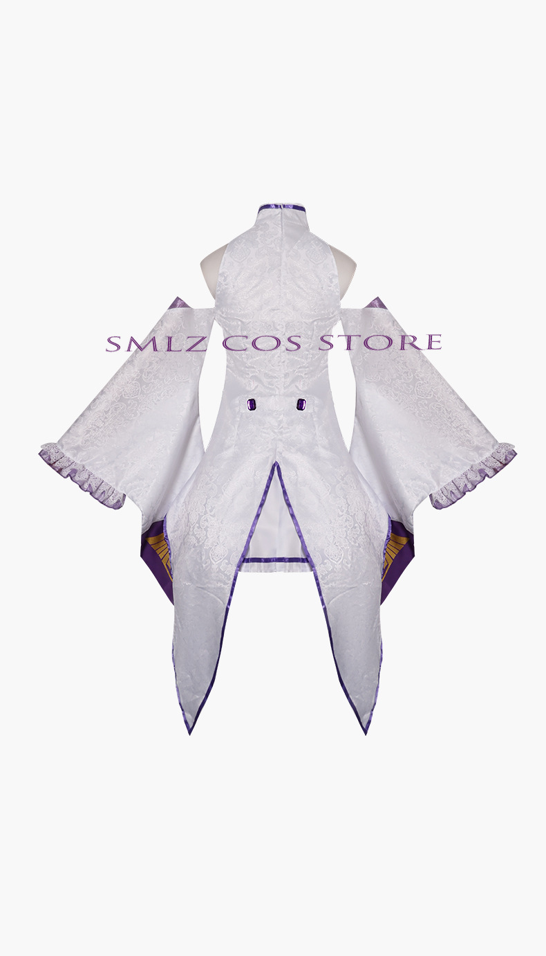 Fantasia de Cosplay Emilia do  - Anime Cosplay Dress avaliação e preço