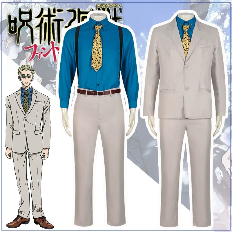 Fantasia de Cosplay do Feitice - Anime Cosplay Jujutsu Kaisen avaliação e preço