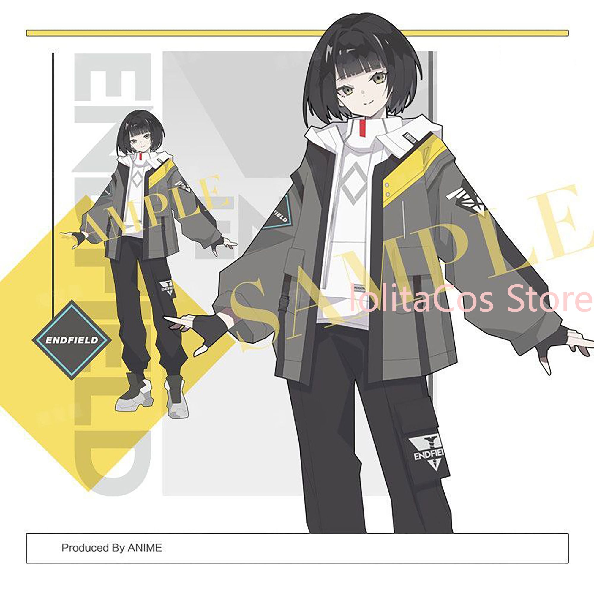 Novo Conjunto de Roupas Fanmad - Anime Cosplay Outfit Girl avaliação e preço