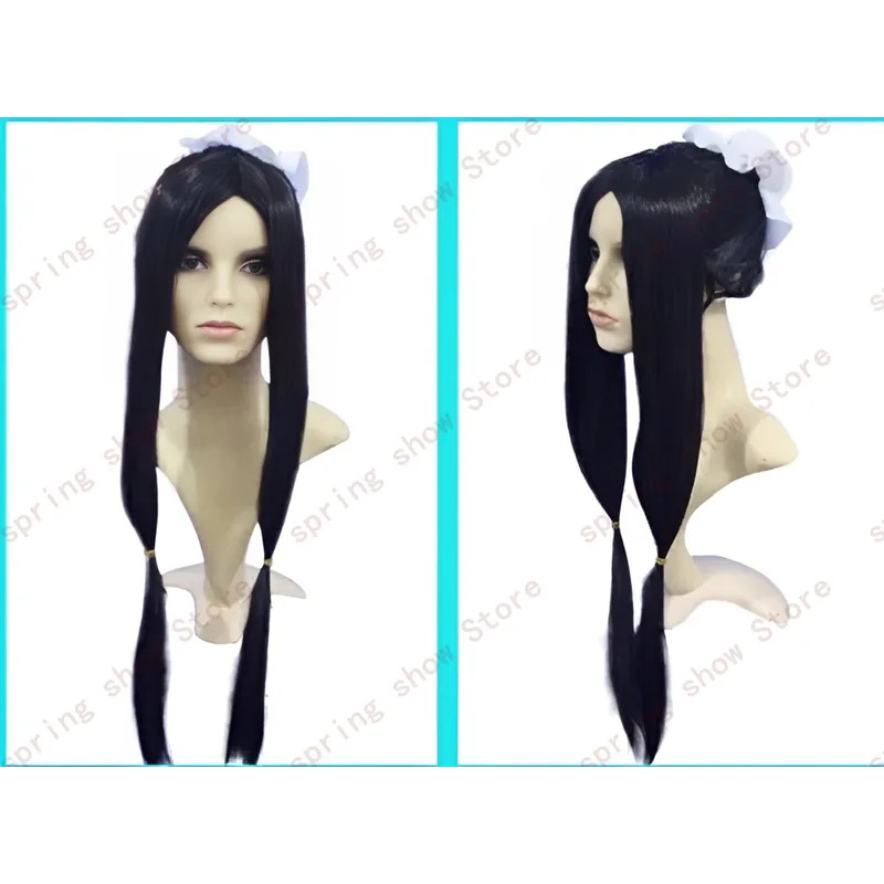 Dy20jp anime terra de água yuk - Cosplay Anime Black Hair avaliação e preço