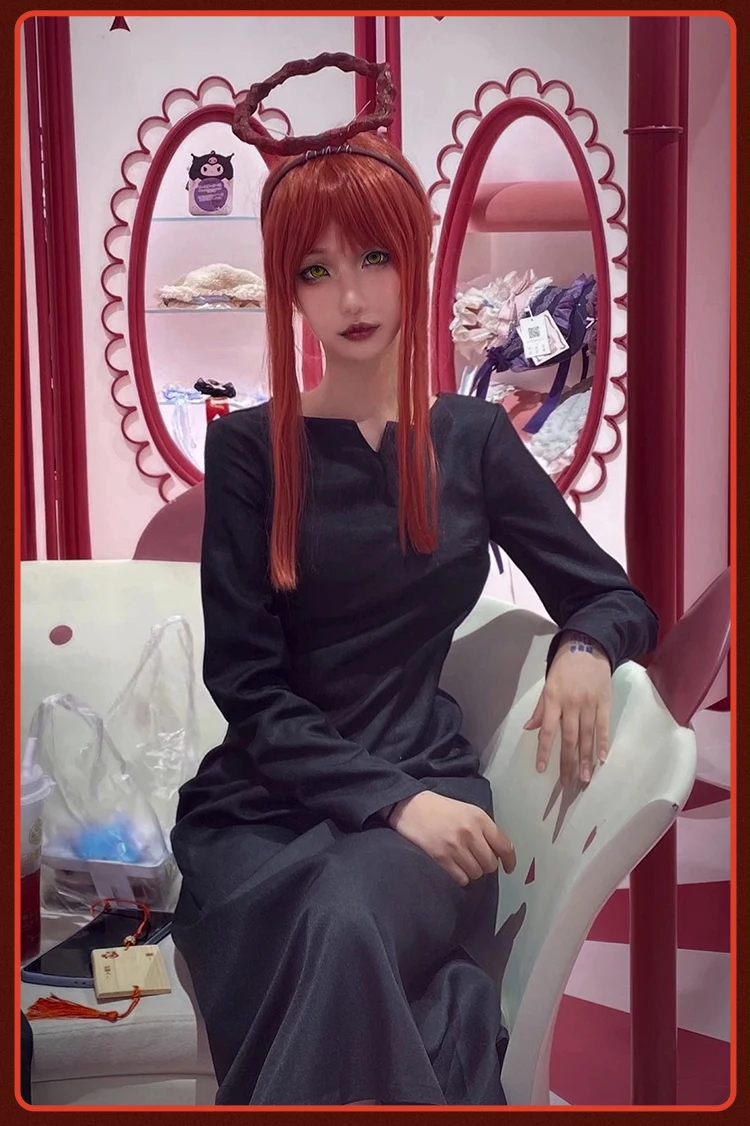 Anime motosserra homem makima  - Anime Cosplay Makima avaliação e preço