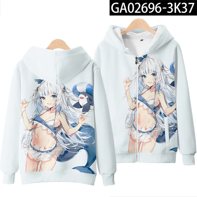 Anime gawr gura cosplay impres - Cosplay Anime Basic avaliação e preço
