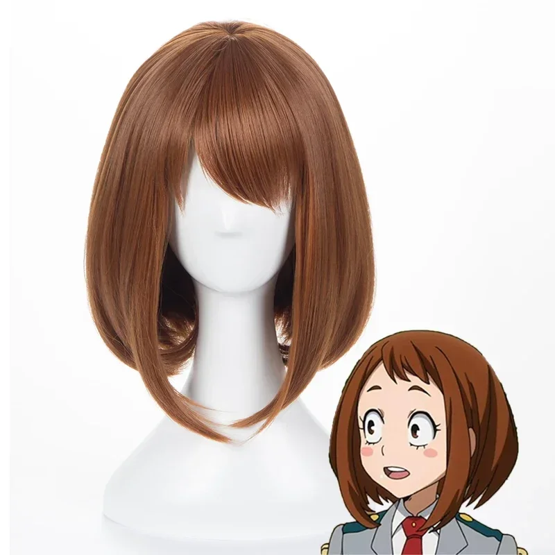 Peruca Curta Marrom Bob Resist - Anime Cosplay Dance avaliação e preço