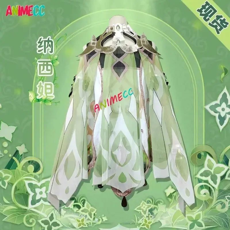 ANIMECC-Nahida Genshin Impact  - Anime Cosplay Outfit Girl avaliação e preço