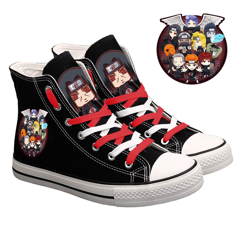 Tênis de Lona Cano Alto Naruto - Anime Cosplay Couples Ideas avaliação e preço