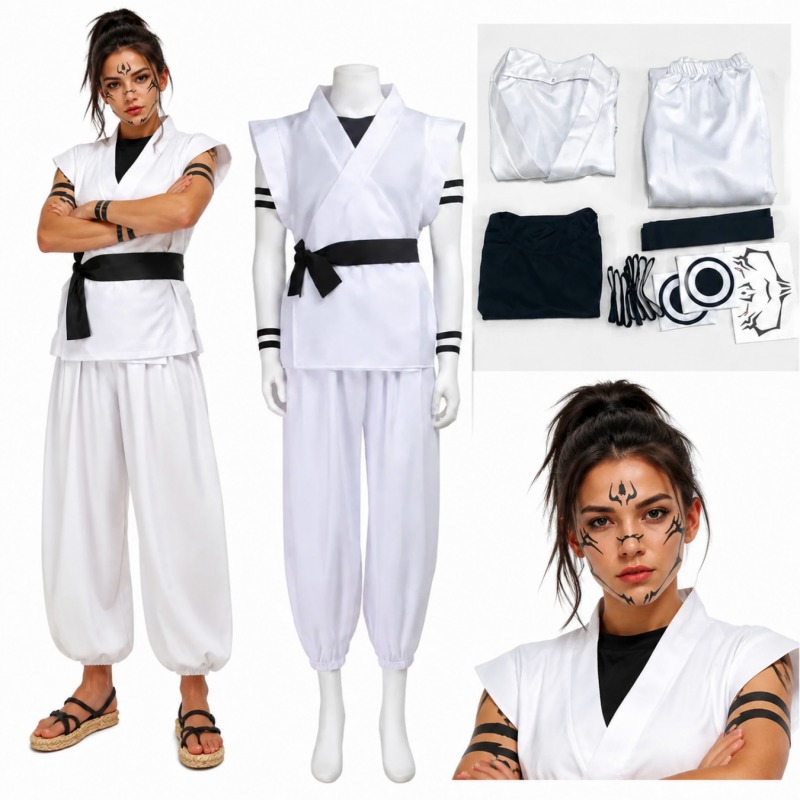 Fantasia de Cosplay Ryomen Suk - Anime Cosplay Jujutsu Kaisen avaliação e preço