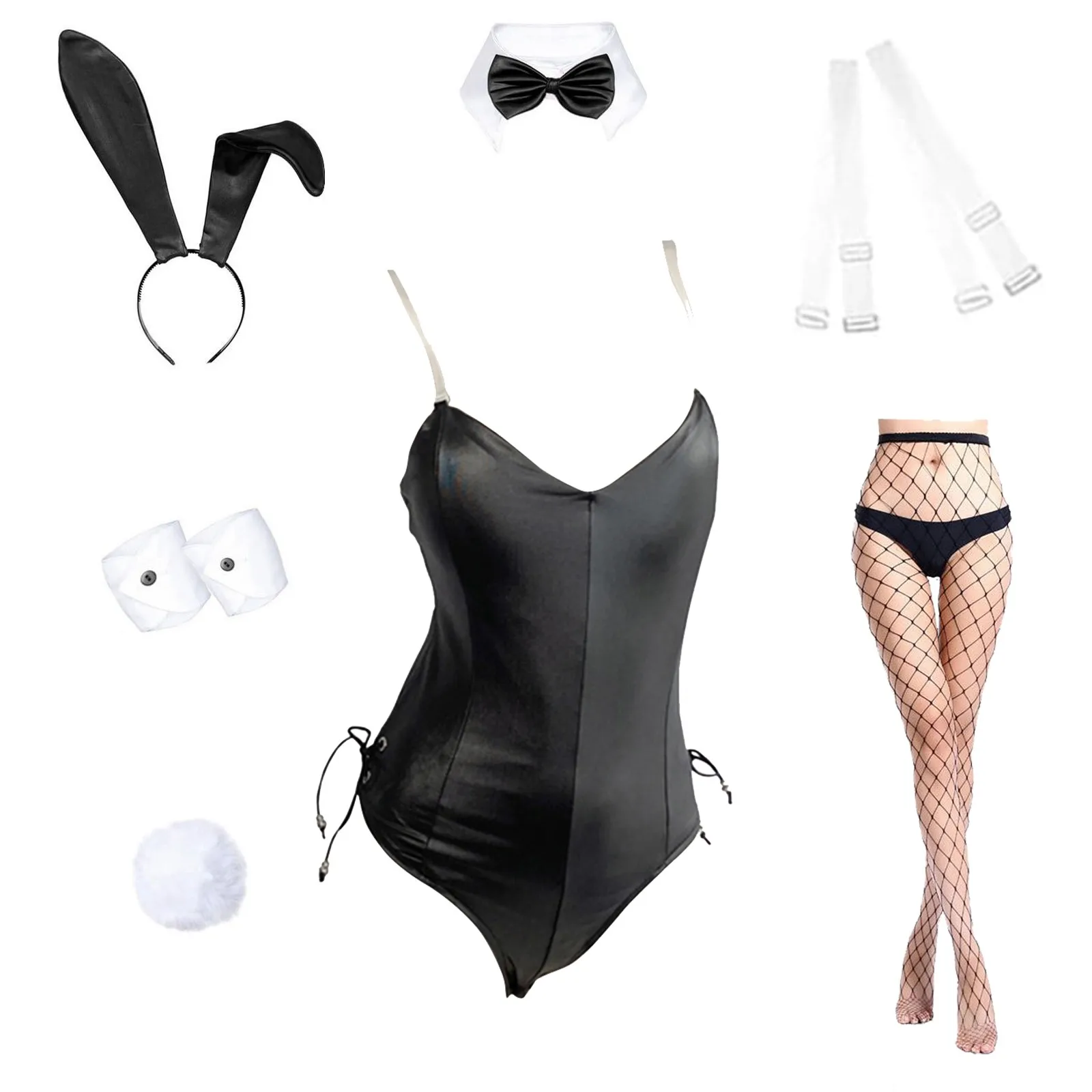 2025 feminino coelho menina te - Anime Cosplay Outfit Girl avaliação e preço