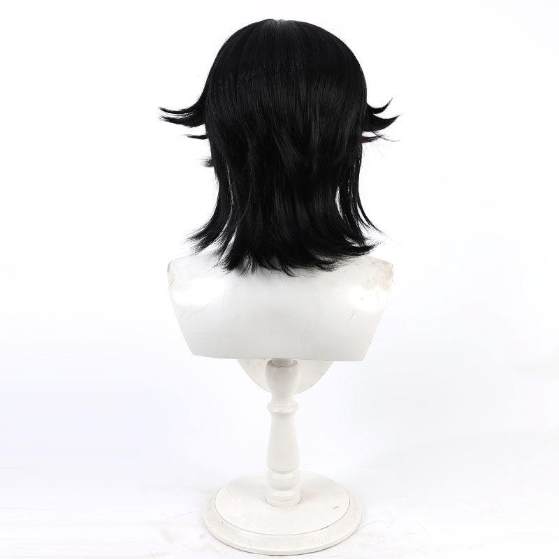 Peruca de Cosplay Vezalius Ban - Cosplay Anime Black Hair avaliação e preço