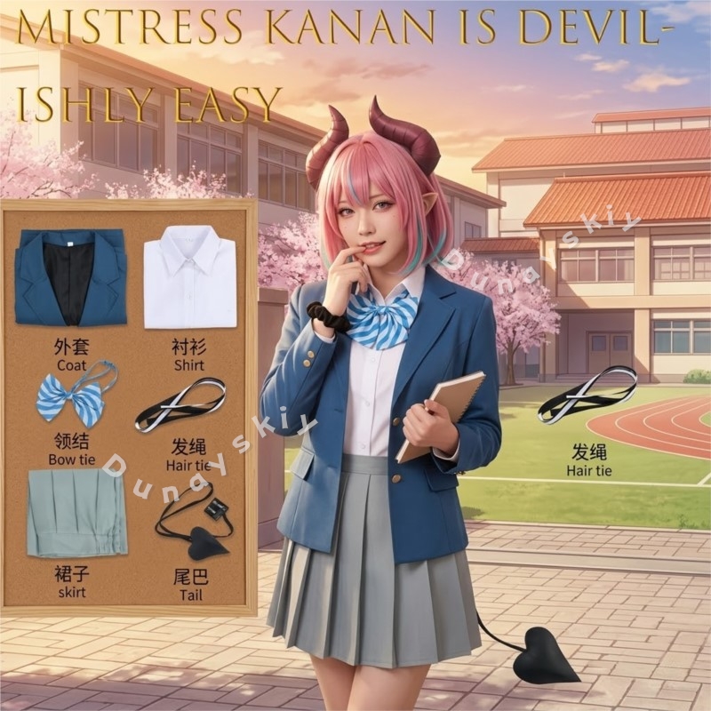 Fantasia Cosplay Kōketsu Kanan - Easy Female Anime Cosplay avaliação e preço