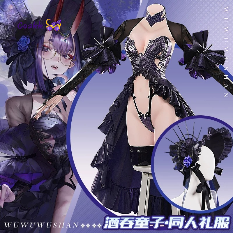 Novo Traje de Cosplay Shuten D - Anime Cosplay Dress avaliação e preço