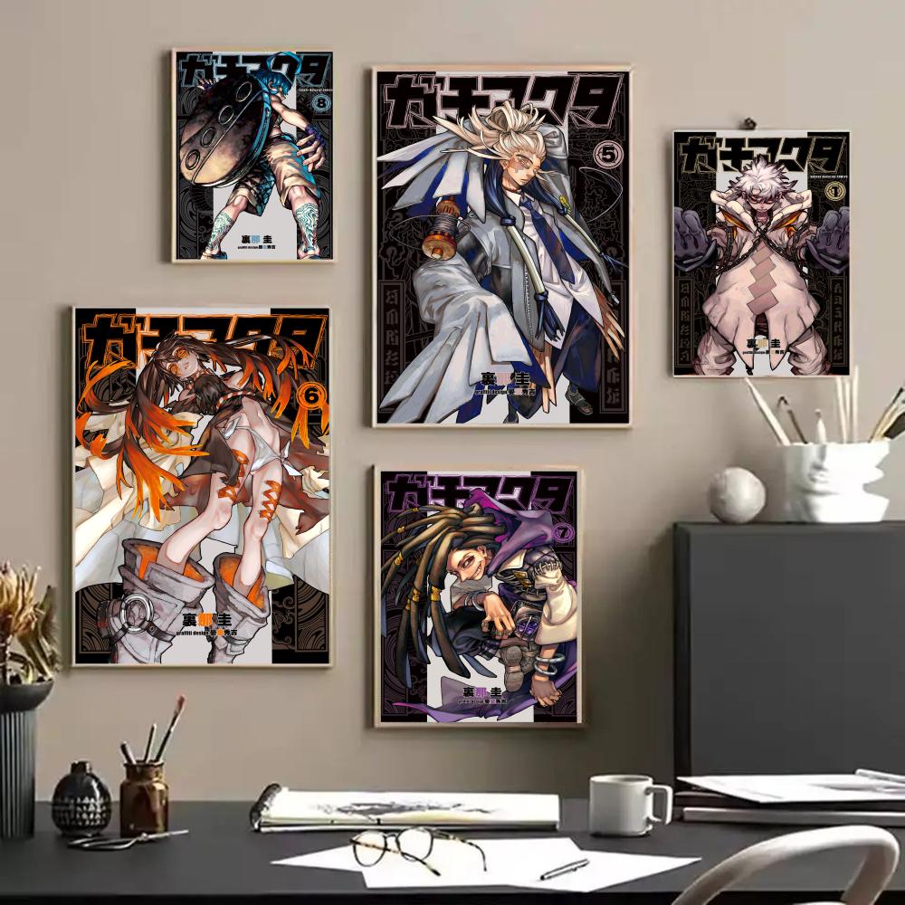 Anime G-GACHIAKUTA cartaz ades - Anime Cosplay Wallpaper avaliação e preço