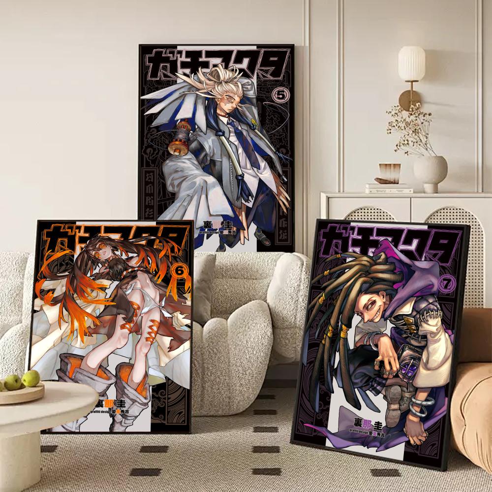 Anime G-GACHIAKUTA cartaz ades - Anime Cosplay Wallpaper avaliação e preço