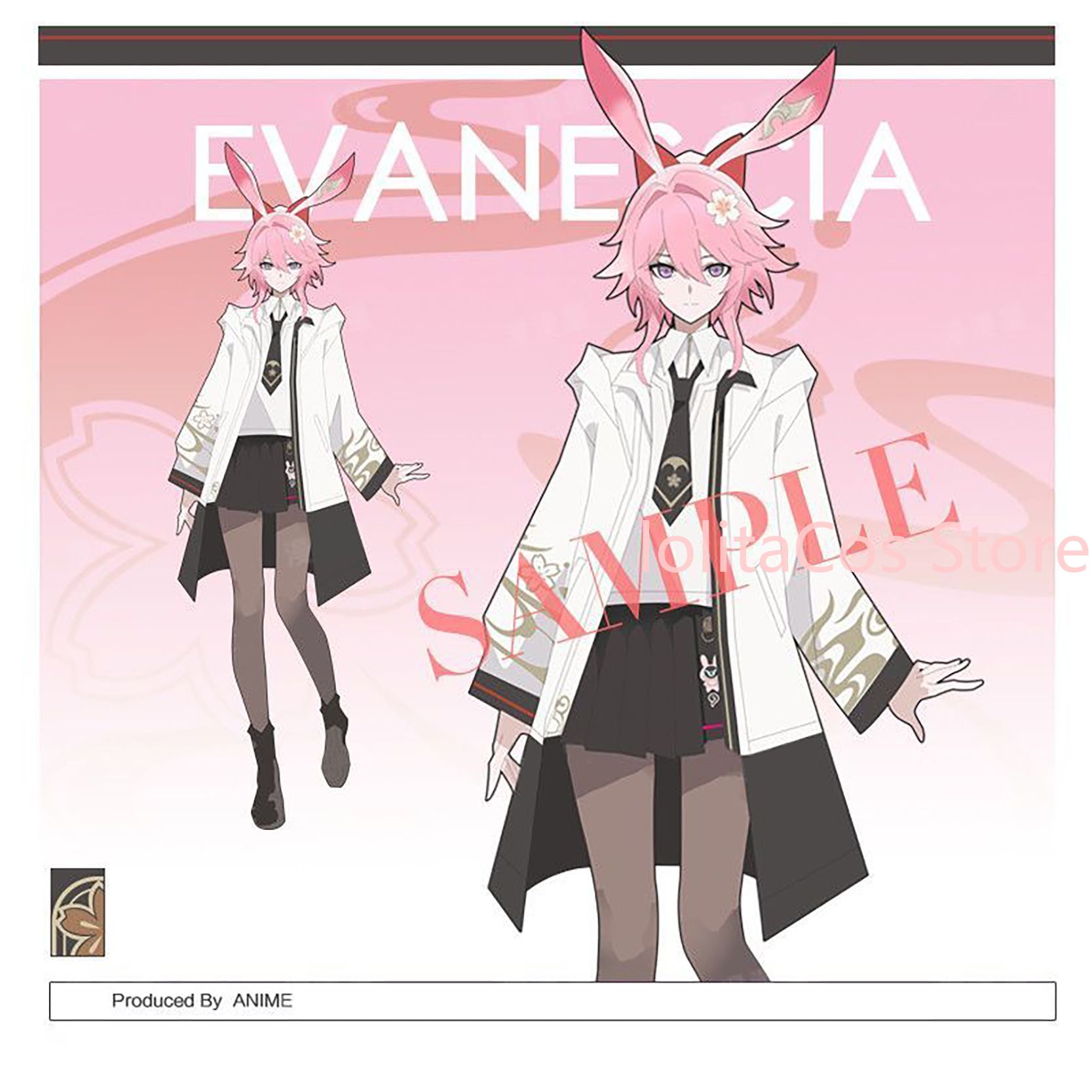 Novo Honkai: Star Rail Evanesc - Anime Cosplay Outfit Girl avaliação e preço