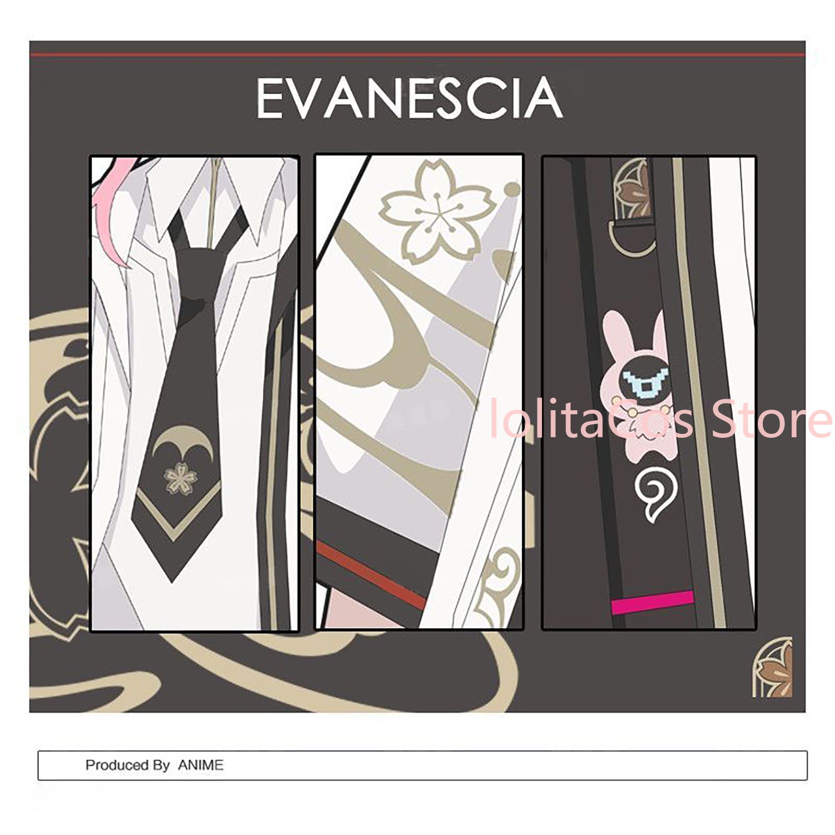 Novo Honkai: Star Rail Evanesc - Anime Cosplay Outfit Girl avaliação e preço