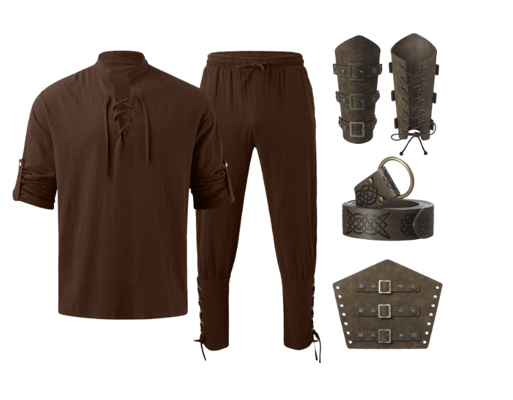 Conjunto de 4 peças de fantasi - Anime Cosplay And Costumes avaliação e preço
