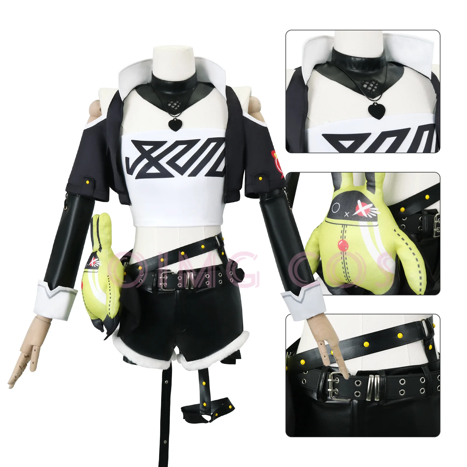 Fantasia de Cosplay Nicole Dem - Anime Cosplay Outfits For Women avaliação e preço